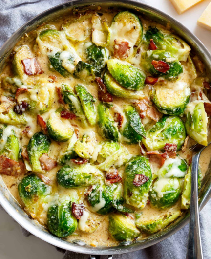 Parmesan Chicken and Brussels Sprouts