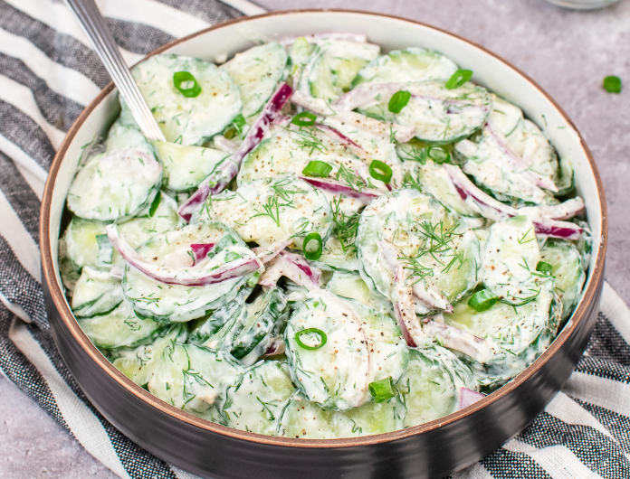 Creamy Cucumber Salad