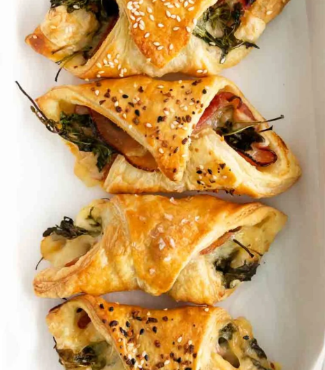 Ham And Cheese Puff Pastry