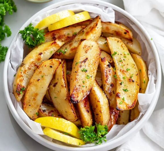 Greek Lemon Potatoes